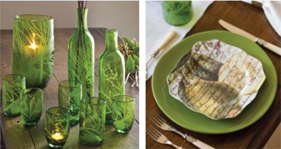 Acesorios de cerámica decorativa para cocina Rosanna
